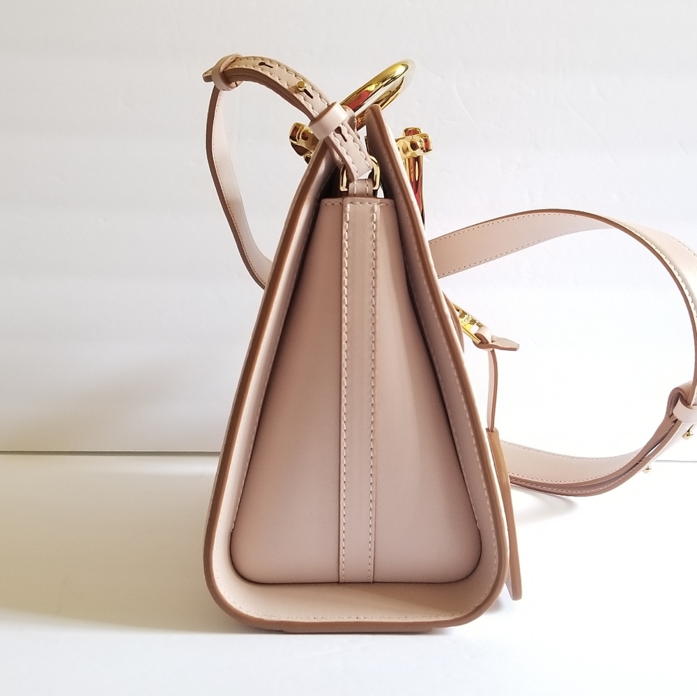 Alexander McQueen The Short Story Croc-Embossed Leather Crossbody Bag Pa… - Picture 4 of 16